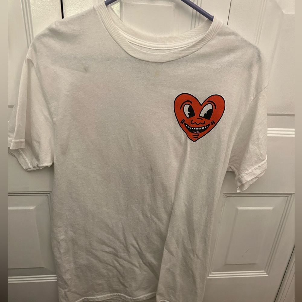 Men’s graphic Keith Hearing heart T-shirt